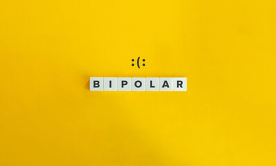 Bipolar Disorder (Mood Swing) Banner and Concept.
