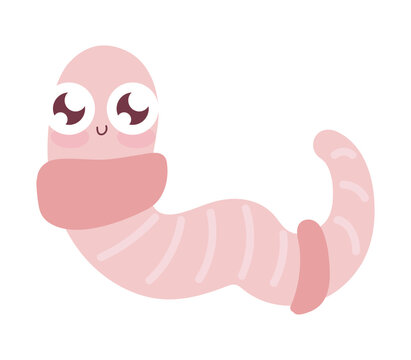 earthworm bug icon