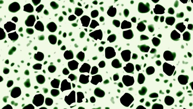3d illustration of free form surface interconnected. Abstract repetition of mathematical calculations