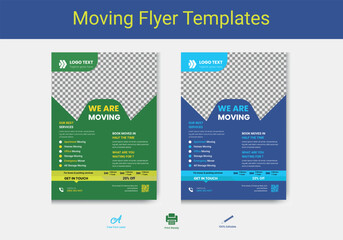 We Are Moving Flyer Templates