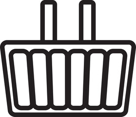 Shopping basket icon