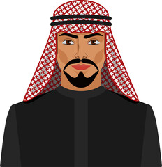 Arab man in traditional clothes - 570379803