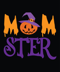 Momster T Shirt Women Funny Halloween