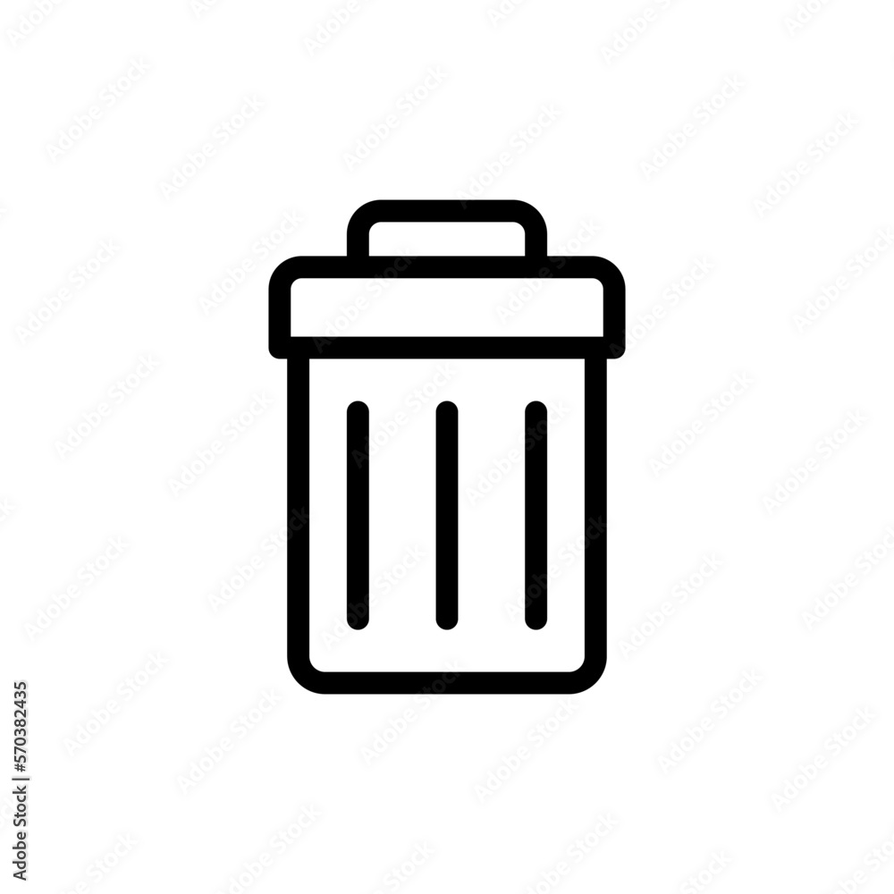 Poster delete icon isolated on black. delete symbol suitable for graphic design and websites on a white bac