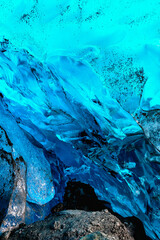 Hielo convertido en glaciar