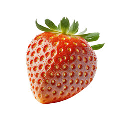Red Strawberry Isolated Illustration Generative AI