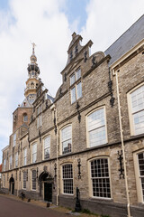 Fototapeta premium Former town hall of the Dutch town of Zierikzee in Zeeland.