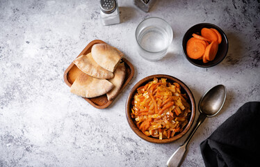 Sauted cabbage in a bowl