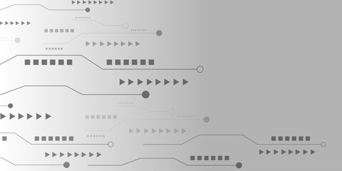 Abstract Technology Background. Vector illustration