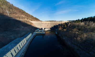 The Hohenwarte Dam is not only an impressive structure, but also a real all-rounder among dams