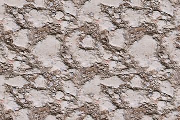 Cracked road texture. Textured backgrounds. 3d render.