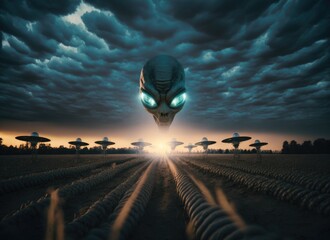 aliens invading earth