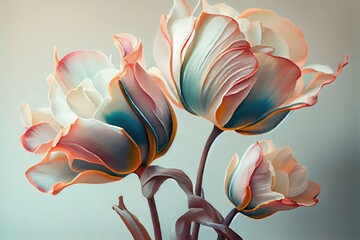 Tulips, AI Generated