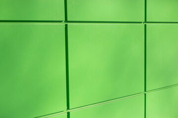 Green Wall. Building panels. They were at office house.