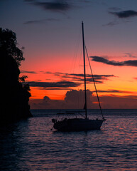 Caribbean sunset