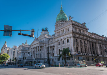 Argentina National Congress building in Buenos Aires