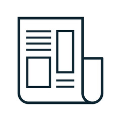 blogging document icon