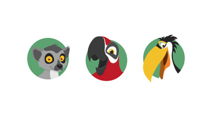 Exotic Animals illustration 