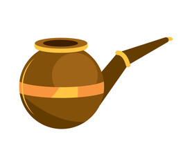 tobacco pipe icon