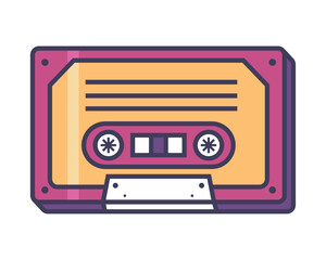 cassette 90s pop art