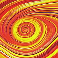 Orange Red Yellow Marble Swirl Background Generative Art