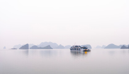 Cruise Ship on Ha Long Bay