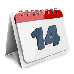 CALENDÁRIO 3D, CALENDÁRIO COM DIA, DIAS DO MÊS, PNG, 3D, CALENDÁRIO PNG