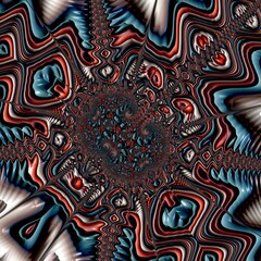 Fractal complex zoom - Mandelbrot set detail, digital artwork for creative graphic design