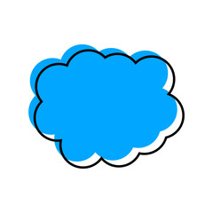 Cloud Icon Vector Illustration