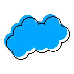 Cloud Icon Vector Illustration