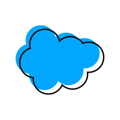 Cloud Icon Vector Illustration