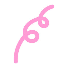 Abstract Scribble Doodle Ornament Vector Design