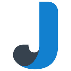 Letter J Alphabet Business Logo