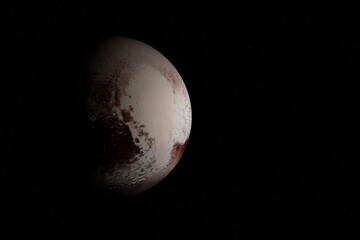 Dwarf planet Pluto - Solar System