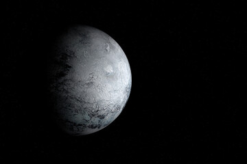 Dwarf planet Eris - Solar System