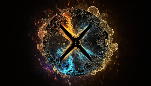 XRP Ripple Cryptocurrency Wallpaper background