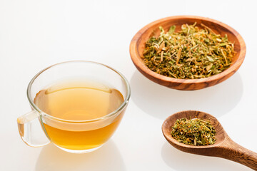 Medicinal paicol hot drink - Dysphania ambrosioides. Infusion