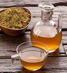 Dysphania ambrosioides - Medicinal epazote hot tea