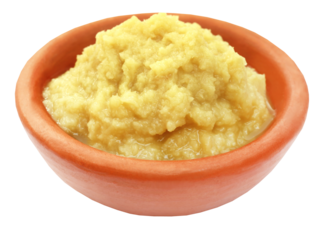 Mashed ginger