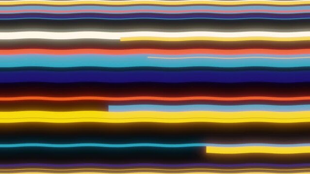 Abstract technology background with wavy moving lines. 