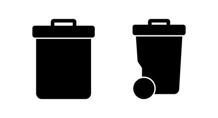 Trash icon vector illustration. trash can icon. delete sign and symbol.