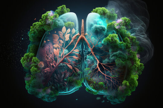 The Lungs Of The Planet, Concept For Saving The Earth And The Environment