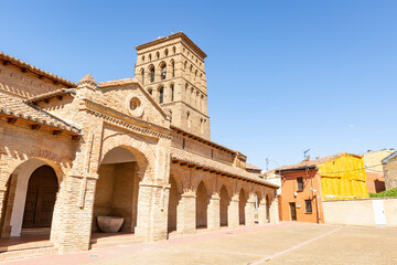 Church of San Lorenzo in Sahagun, province of Leon, Castile and Leon, Spain - June 2022