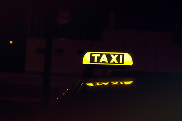 Taxi Schild
