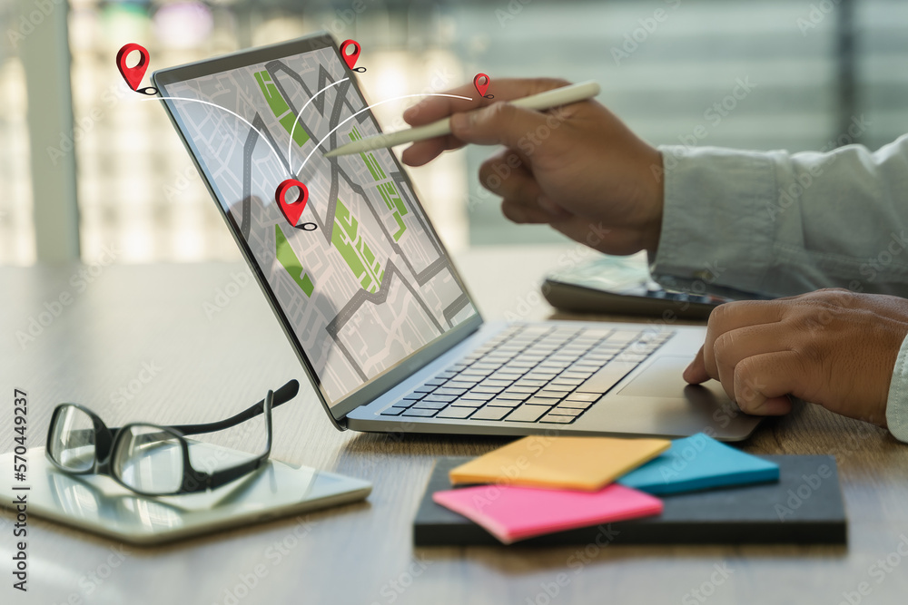 Poster gps route destination maps require the use of gps online mapping in the car, which controls the navi