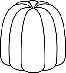 Canele Icon Element illustration Line