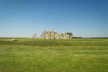 Fototapeta na wymiar Beautiful view of Stonehenge, United Kingdom