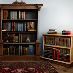 room with books