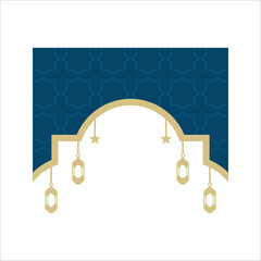 Islamic Shape Ornament Frame