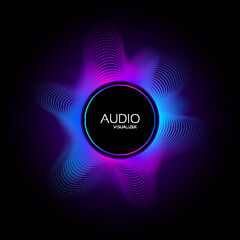 Music audio spectrum